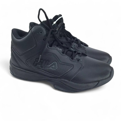 Fila Size-7 Kid\'s Sweeper 21FW Basketball Black School FILA SWEEPER 7 BASKETBALL TRAINER SNEAKERS MEN SHOES BLACK  main image 4