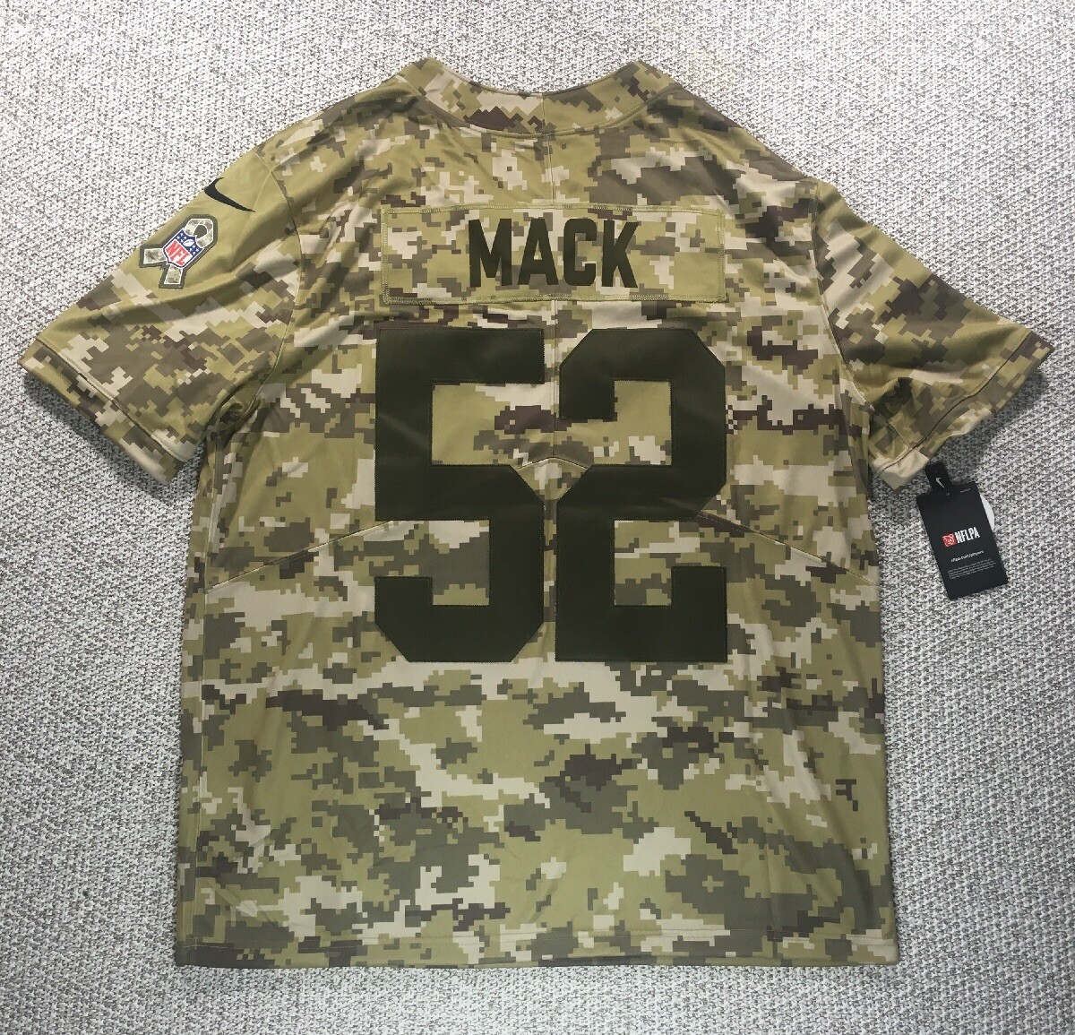 khalil mack salute to service jersey
