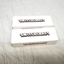 2 Pcs 160312 Switchcraft Telever Switch Toggle Black Knob NOS