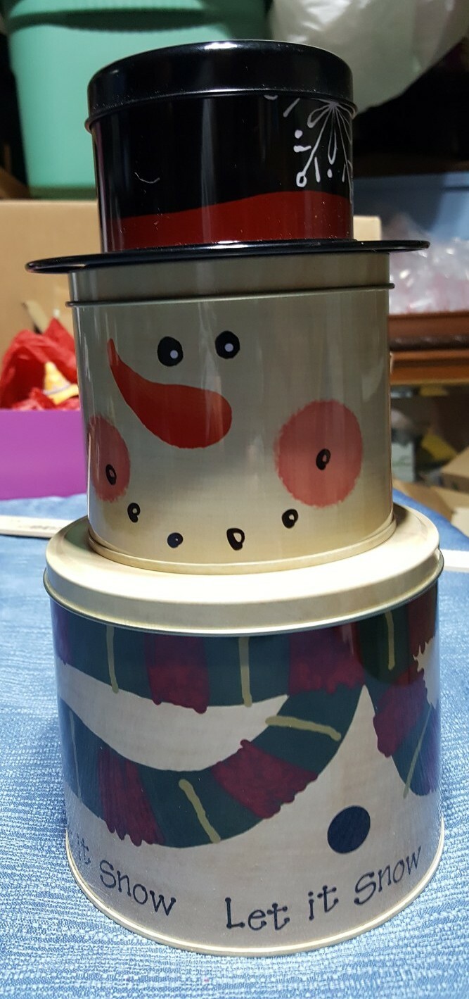 stacking-decorative-tin-snowman-10-1-2-tall-ebay