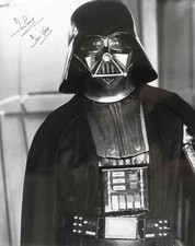 Dave Prowse as Darth Vader in Star Wars: Return of the Jedi Signed 24x30 Poster