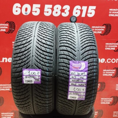 2X MICHELIN Pilot Alpin 5 Winterreifen 235/50 R19 103H XL AO M+S 6.5MM