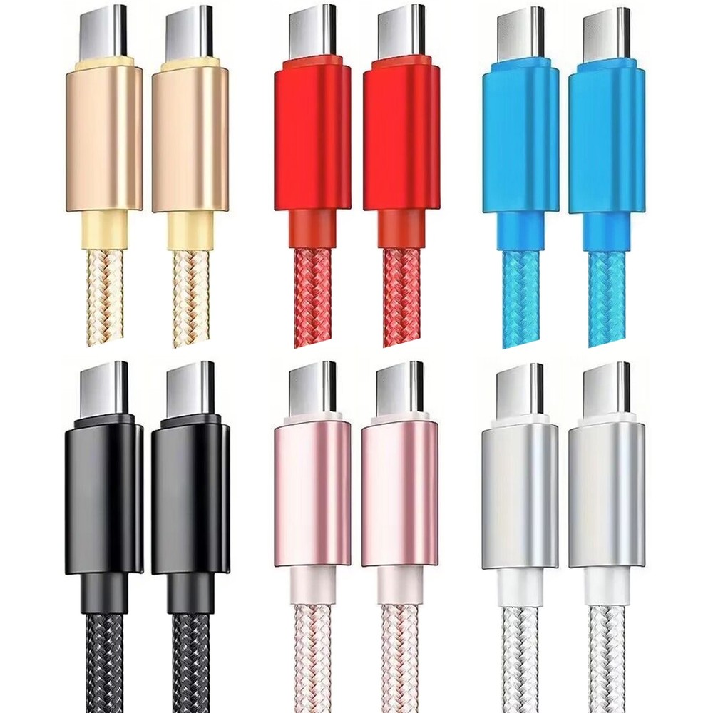USB-C Type C Fast Charger Cable for iPhone 16 15 Pro Max / Galaxy S24 3/6/10 lot