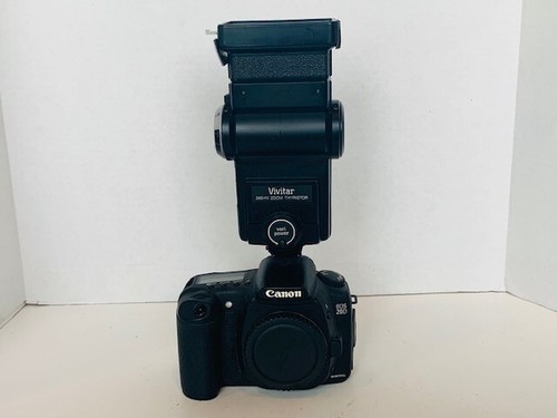 Canon Digital Camera vtg EOS 20D Vivitar 285 HV Zoom Thyristor Japan DS126061 GB - Picture 2 of 8