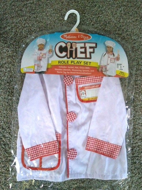 melissa and doug chef costume
