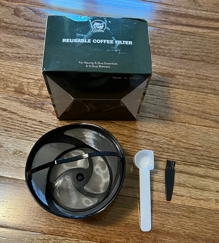 Refillable Mesh Coffee Filter Basket For Keurig K-Duo Essentials Ground Brewers