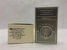 Berko Room Thermostat WT200-A-DP Electric Heat 45-85F Double Line Break 120-240V