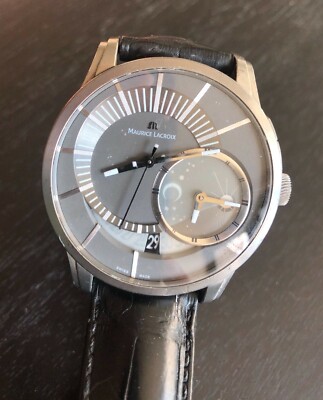 Maurice Lacroix Swiss Made Wrist Watch PT6108 Limited edition 217-999 Titanium