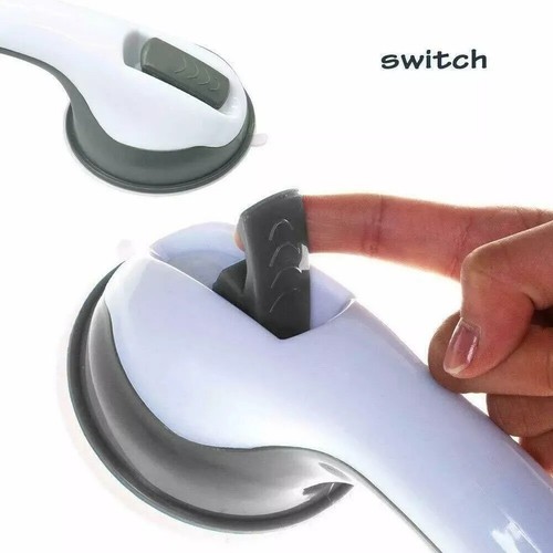 2 X SAFETY SUPPORT HAND RAIL HANDLE BAR GRIP GRAB SUCTION BATH BATHROOM SHOWER - Picture 3 of 7