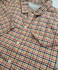 Columbia Omni Shade Men Large Multicolor Button Shirt Short Sleeve Outdoors