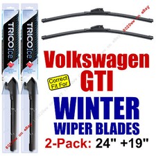 WINTER Wipers 2pk Super-Premium fit 2006-2014 VW Volkswagen GTI - 35240/35190