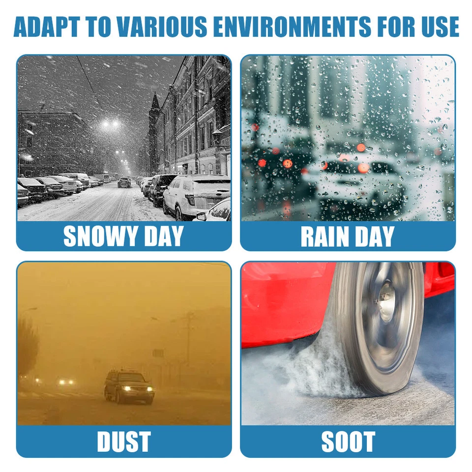2x Limpiaparabrisas delantero para todas las estaciones apto para Pontiac Grand Prix 1997-2008 Foto 3 de 4