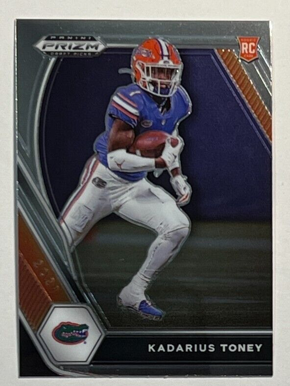 2021 Panini Prizm Draft Picks #117 Kadarius Toney RC Rookie Florida Gators