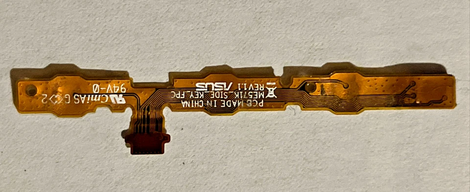 Power Volume Button Flex Cable Android Tablet Asus Google Nexus 7 2nd Gen ME571K - Изображение 2 из 2