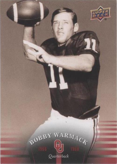 2011 Upper Deck University of Oklahoma Bobby Warmack #13 - 1 of 2