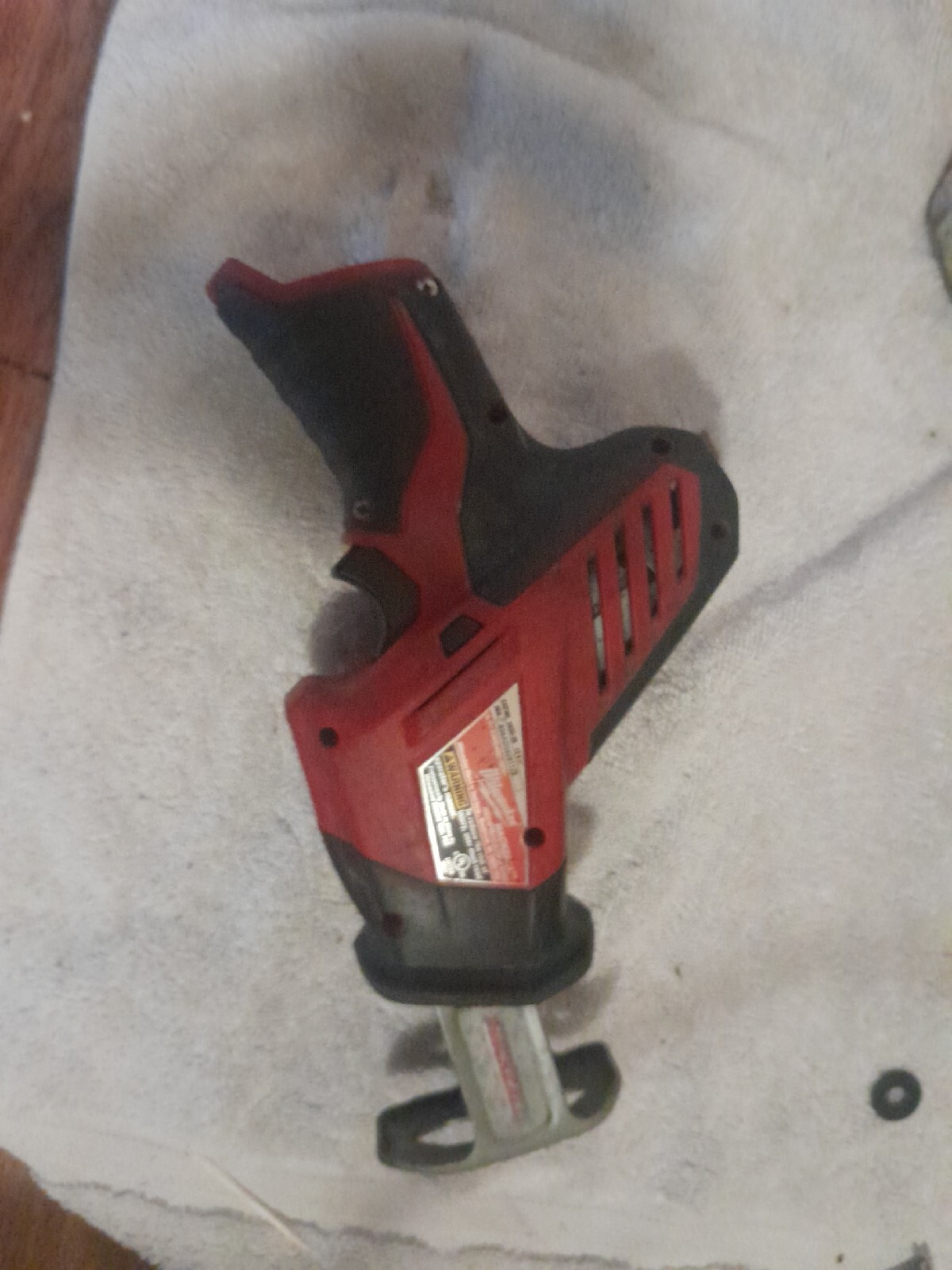 Milwaukee M12 Hackzall Sawzall For Parts Or Repair eBay