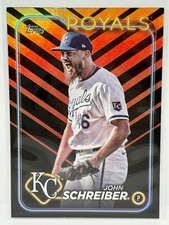 2024 Topps Update Series John Schreiber Holiday Foil #US60 Kansas City Royals