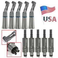 NSK Style Dental Slow Speed Latch Contra Angle / Air Motor E-type Attach 4H EA