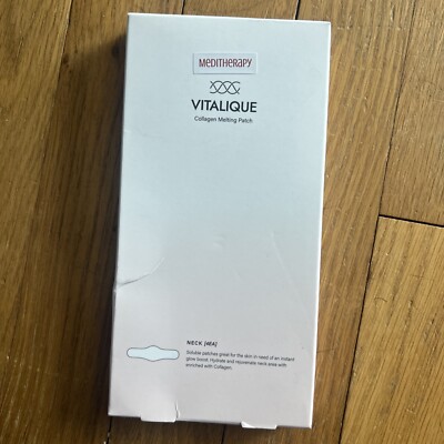 Mediatherapy collagen Melting Patch (neck) 4ct. USA Shipper.  FREE SHIPPING