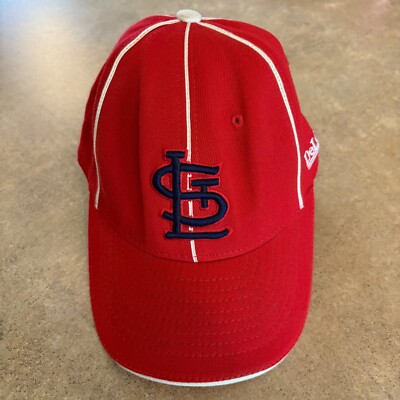 Vintage St. Louis Cardinals Red w/Pinstipes DeLong Number 12 90's Era
