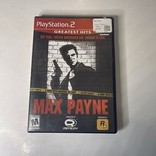 Max Payne (Sony PlayStation 2, 2001) Ps2 Tested E4