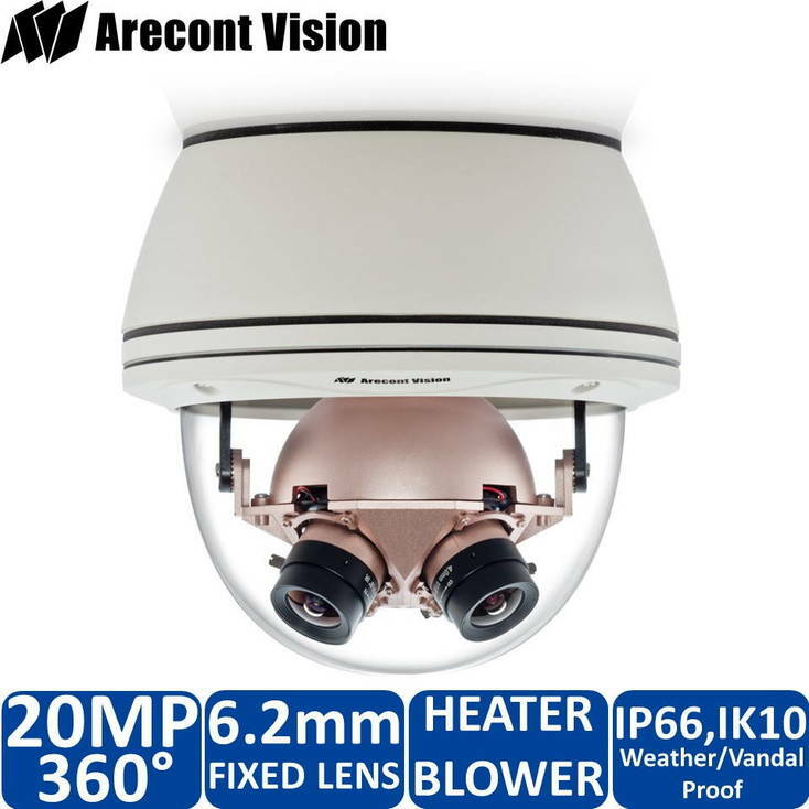 NEW Arecont Vision AV20365DN-HB 20MP 360˚ IP Panoramic Day/Night Camera  -OB
