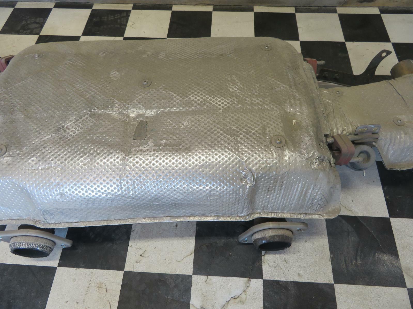 2012 ASTON MARTIN RAPIDE 6.0 V12 6 SPD DUAL EXHAUST MUFFLER ONE TIP  OEM