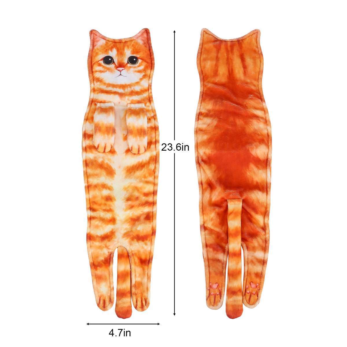 Cat Hand Towel Cute Cat Washcloth for Kitchen Hand Towels for Bathroom Funny Cat eBay