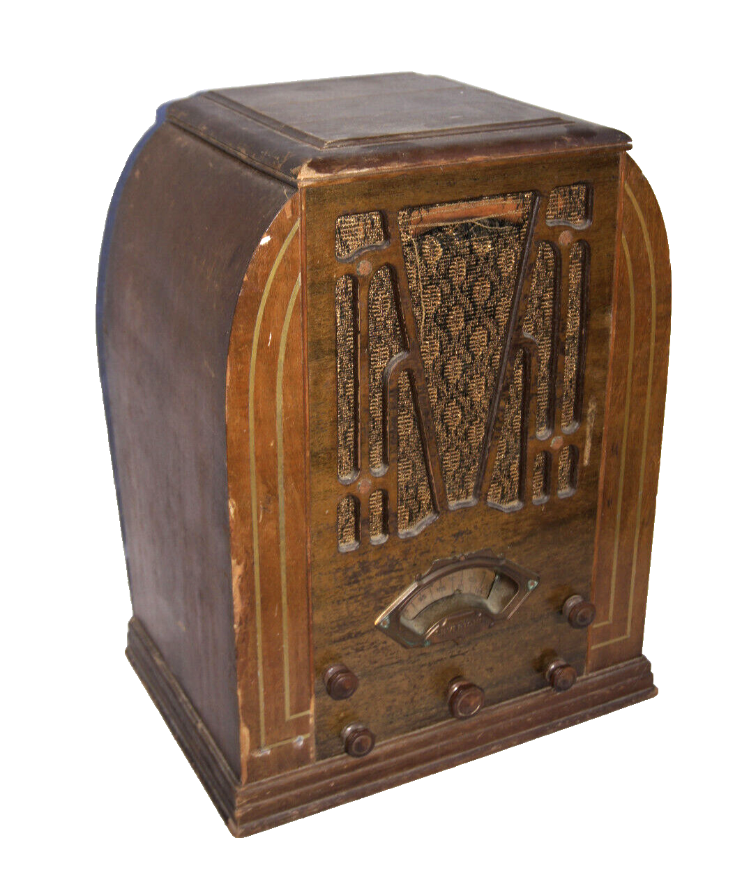 Silvertone 1708 Radio just hums, for restoration fast shipping eBay