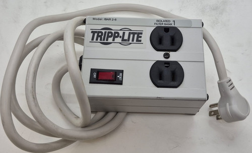 Tripp Lite ISOBAR 2-6 IBar 2-6 12A 2 Outlet Surge Suppressor