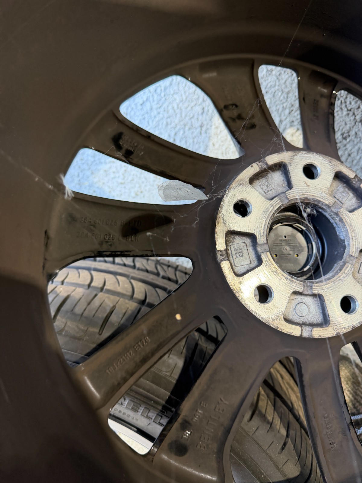 Bentley Bentayga 10 x 21 21" Wheel Set of 4 36A601025B OEM