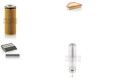 MANN-FILTER Inspektionspaket Filtersatz XL Filtereinsatz Aktivkohlefilter 325