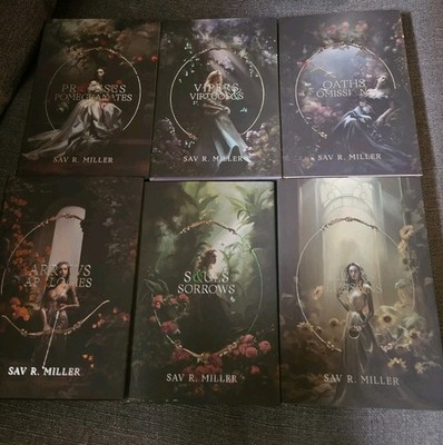 Monsters and Muses Sav R. Miller book set Mystic Box apollycon ALL SIGNED 