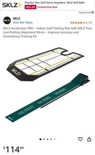 SKLZ Accelerator Pro Golf Practice Indoor Putting Mat 9ft Golf Training Mat