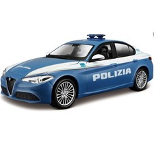 Bburago Auto Polizia Modellino Realistico in Scala 1:24