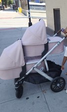 UPPAbaby Vista V2 Stroller Pink and Bassinet for Twins