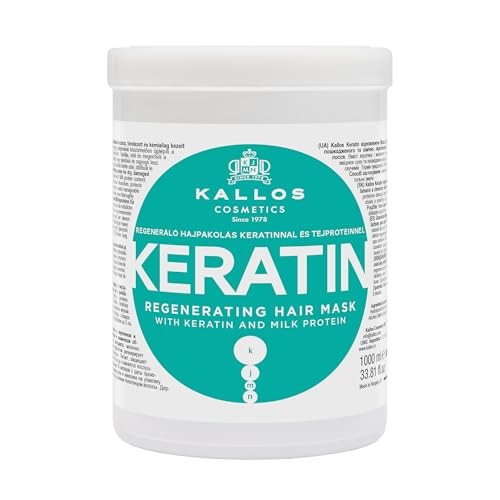 Kallos Cosmetics KJMN Keratin Hair Mask for Dry, Damaged and Chemically 