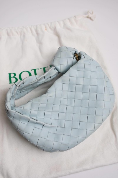 Bottega Veneta Mini Jodie Bag in Glacier/ Gold - Perfect used condition