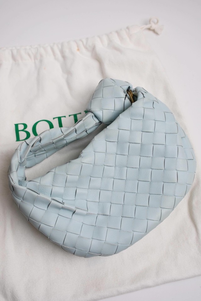 Bottega Veneta Mini Jodie Bag in Glacier/ Gold - Perfect used condition
