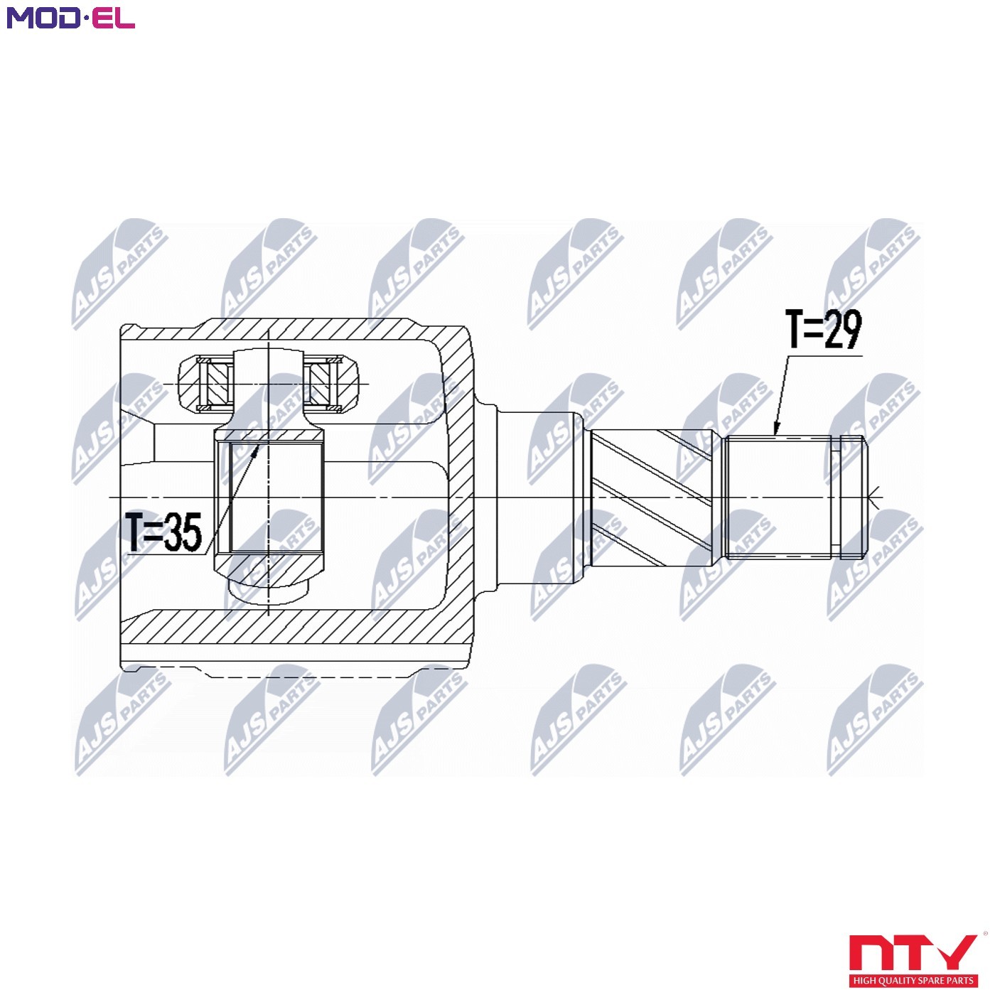 ✅Fits NTY NPW-CH-079 INNER CV JOINT  ⭐UK Seller⭐ - Image 11