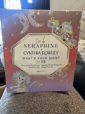 Lor de Seraphine Luxury Scented Candle What s Your Sigh 25? Citrus, Ginger 17oz