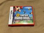 New Super Mario Bros RED Box (Nintendo DS, 2006) NO GAME, EMPTY CASE  & BOOKLET.