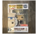Funko Pop! Icons American History Uncle Sam #12 Target Exclusive Vinyl 2019