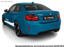 Remus Duplex Sportauspuff-Anlage ab Kat BMW 2er M2 F87 2x98mm Street Race Black