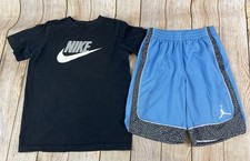 Nike Jordan Youth Boys T Shirt Shorts Size M/L Lot Of 2