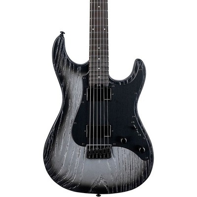 ESP LTD SN-1000HT Electric Guitar Silver Blast Black Pickguard