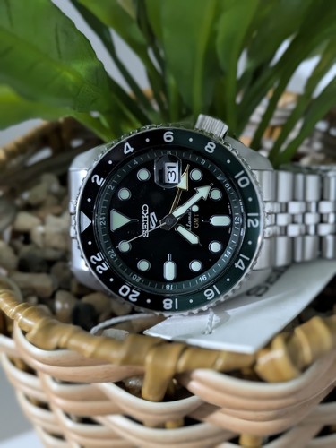 Seiko 5 Sports GMT Watch - SSK035K1 (Men's Automatic, Stainless Steel)