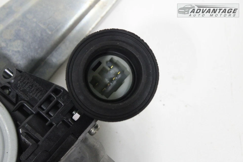 TOYOTA COROLLA IM 2017-2018 regulador de ventana de puerta lateral trasera izquierda y motor OEM Foto 4 de 4