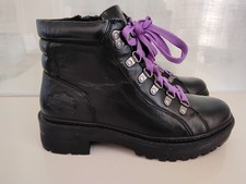 Harley-Davidson Dalwood 5" Lace D84743 Women s 5 Black Leather Motorcycle Boots