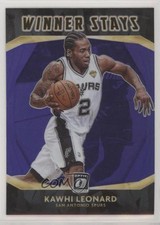 2020-21 Panini Donruss Optic Winner Stays Purple Prizm Kawhi Leonard #6 04dh